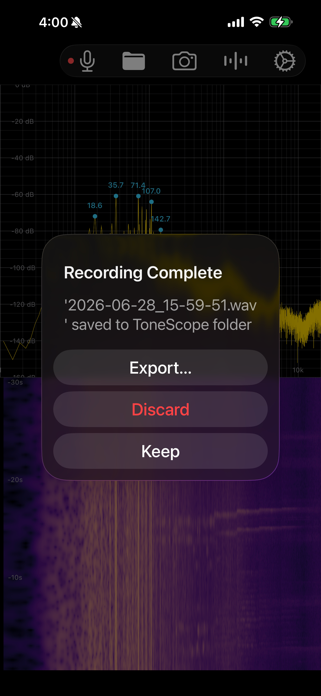 ToneScope Screenshot 2 of 5