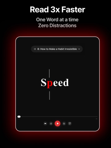 FocalRead: Speed Reading iPad screenshot