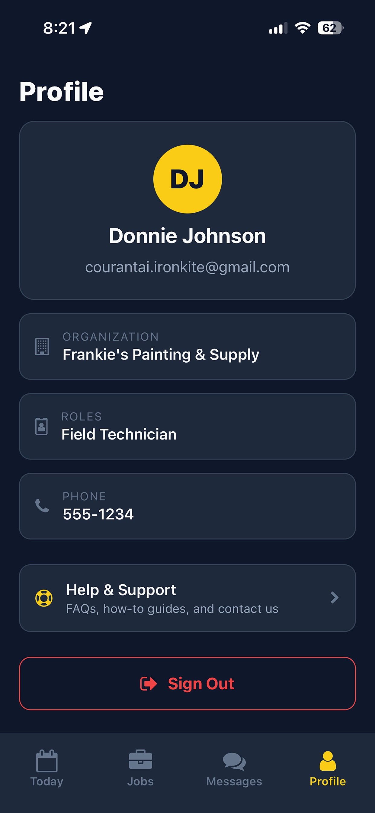 Screenshot 4 of IronKite Field Service