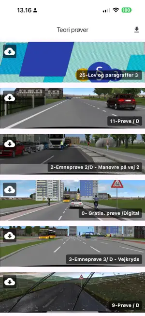Trafiktesten screenshot 1