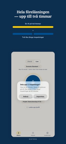 Diktera: Lectures & Meetings Screenshot 4 of 8