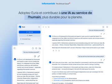 Infomaniak Euria iPad screenshot 5