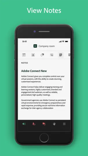 Adobe Connect iPhone Screenshot 5