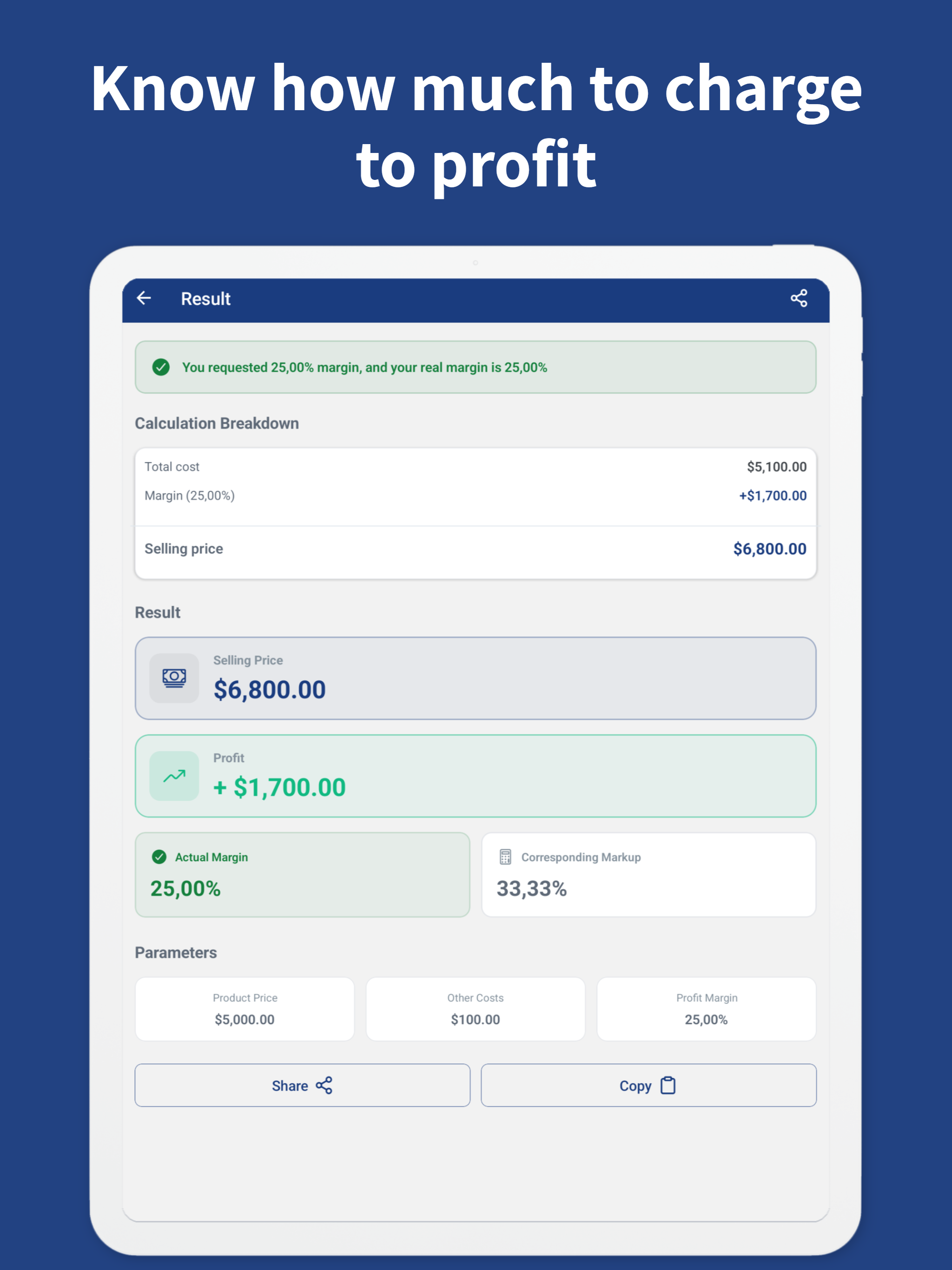 Profit Margin Calculator Pro