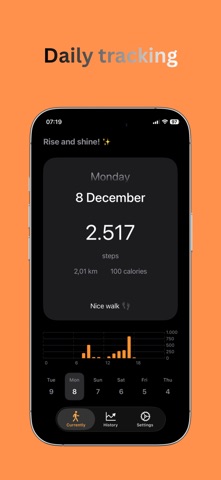 Stepping screenshot