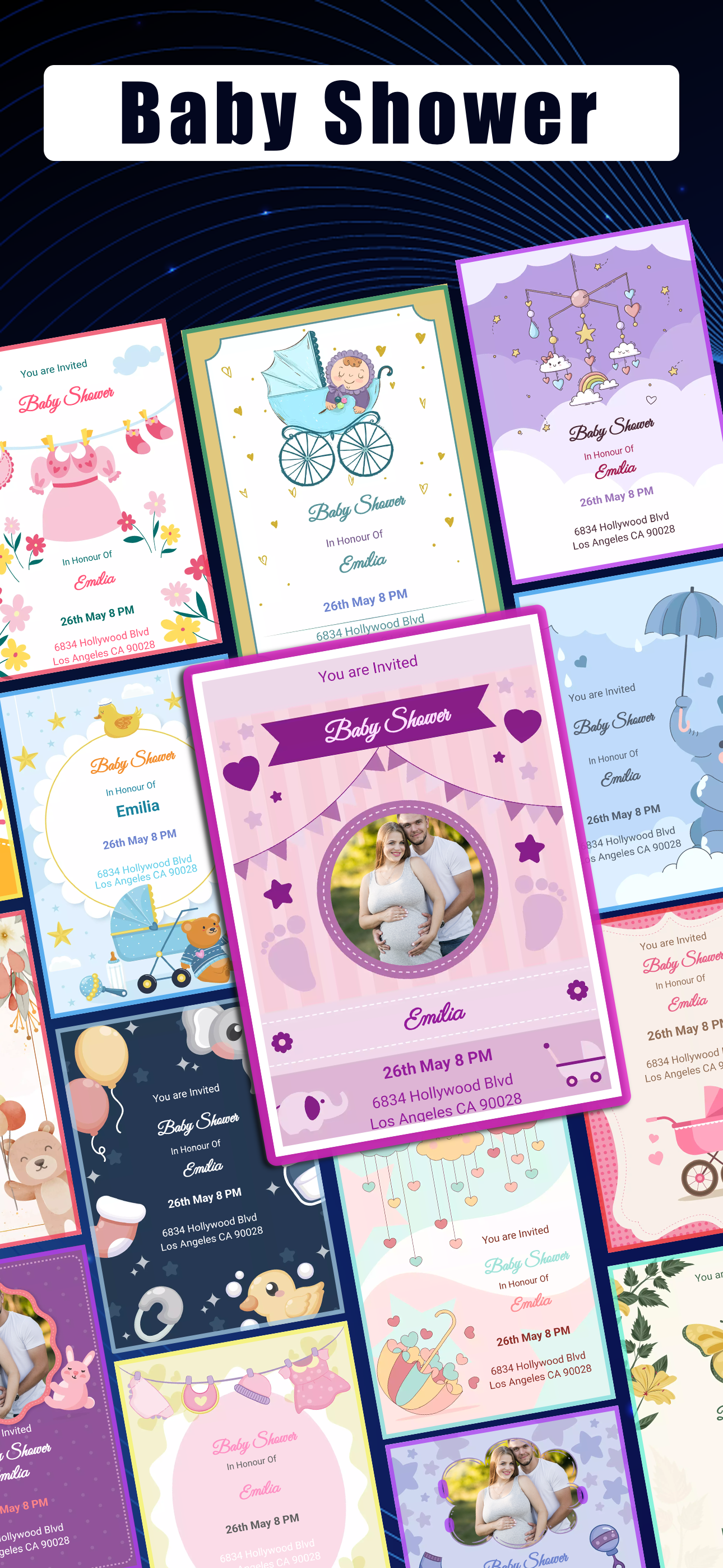 Baby Shower Invitation Creator
