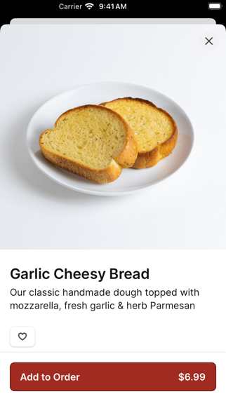 The Rusty Onion To Go iPhone screenshot 3 - Food & Drink app