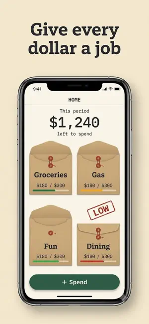 Pocketvelope: Cash Budget screenshot 1