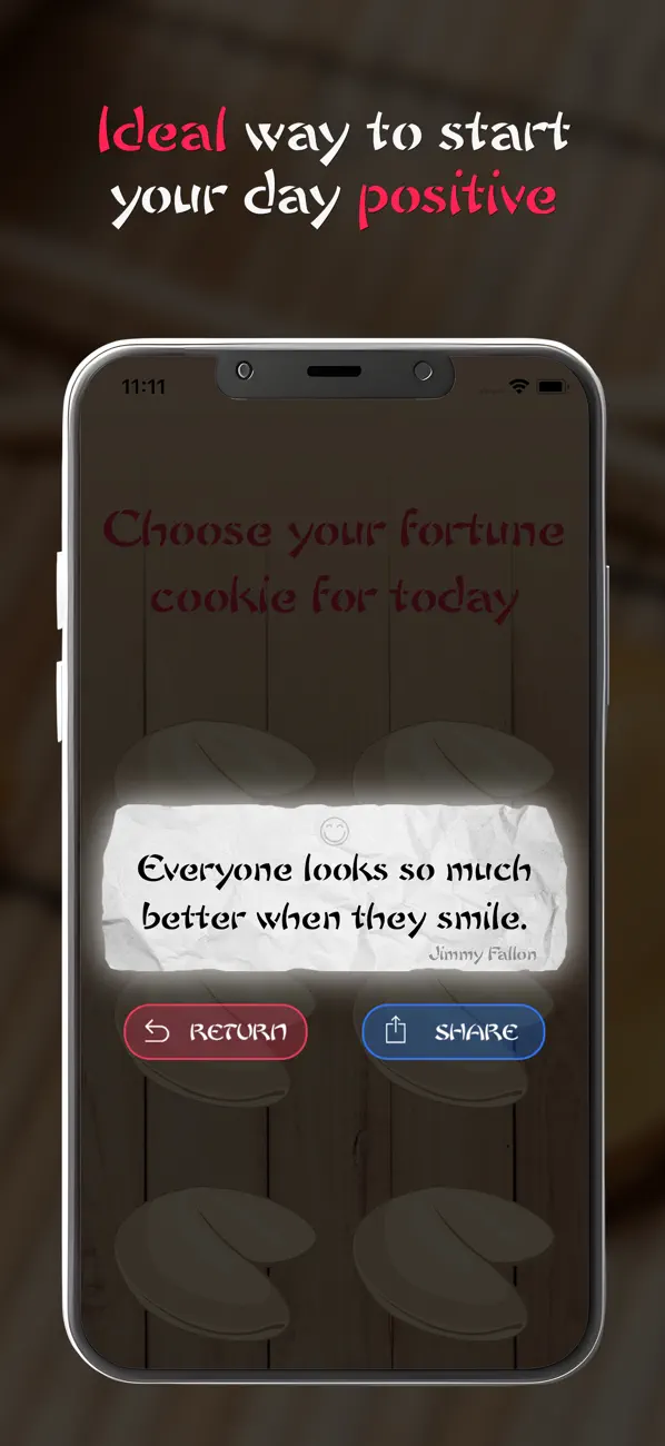 Screenshot #2 pour Fortune Cookie Messages