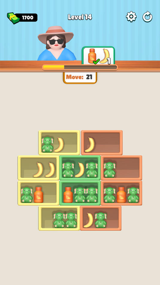 #2. Colorful Vending Sort (iOS) 来自: ZiNKY OYUN YAZILIM ANONiM SiRKETi