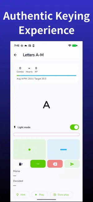 MorseLink – Learn CW Morse screenshot 4