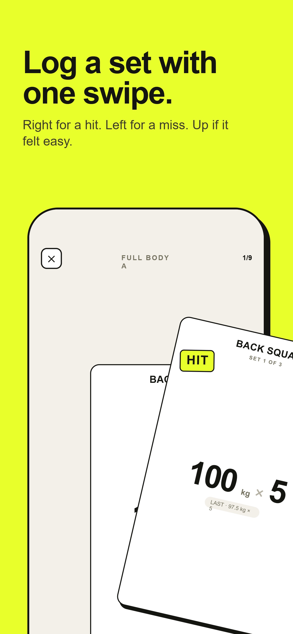 Screenshot 1 of Set Deck: Gym Workout Log