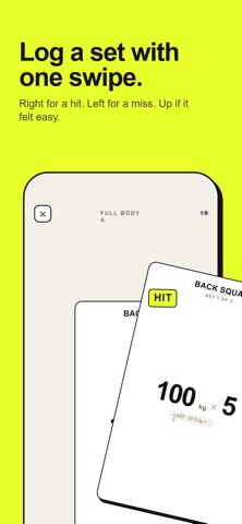 Set Deck: Gym Workout Log screenshot