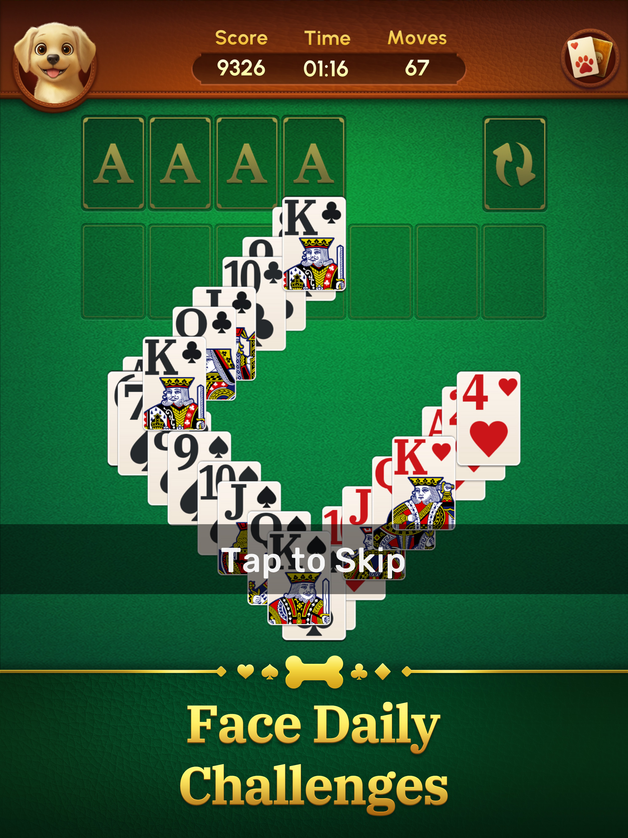 Lab Solitaire: Puppy Pals