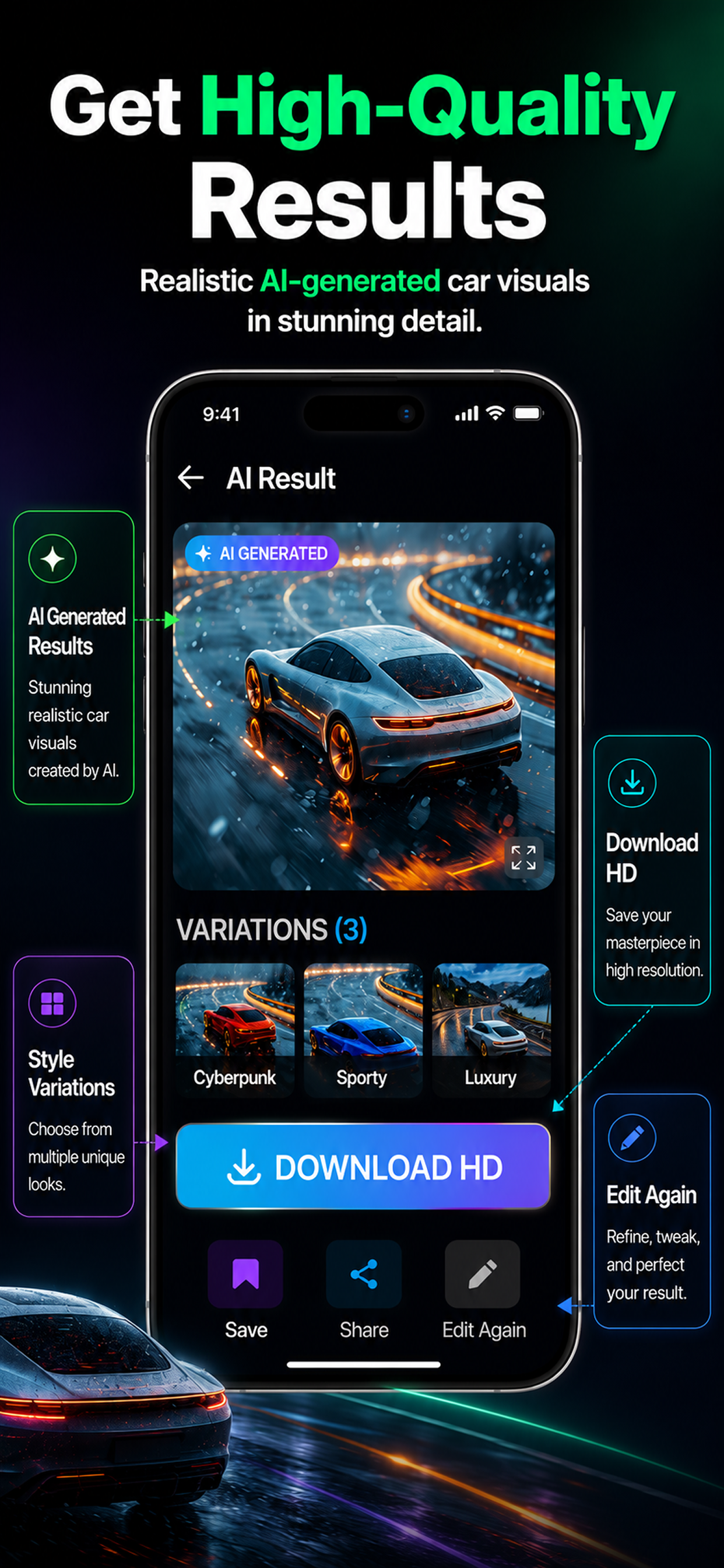 Modify - AI Car Designer screenshot 6