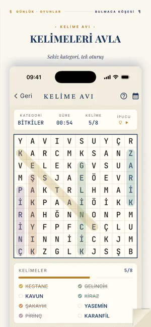 Bulmaca Köşesi: Sudoku Kelime screenshot 3