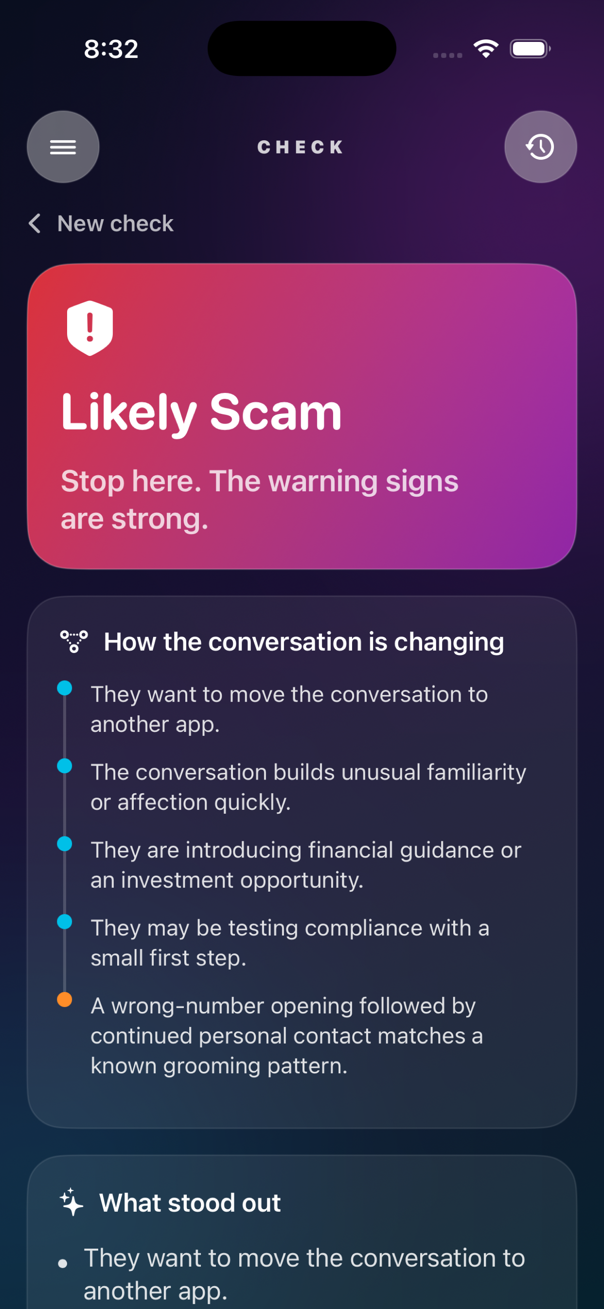 ScamCheck: Is This a Scam? screenshot 2