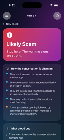 ScamCheck: Is This a Scam? screenshot