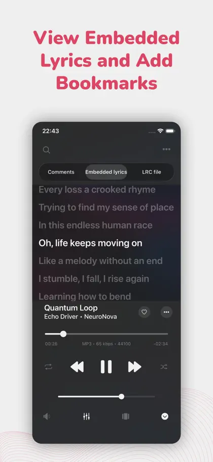Evermusic Pro: music player screenshot 4 of 6