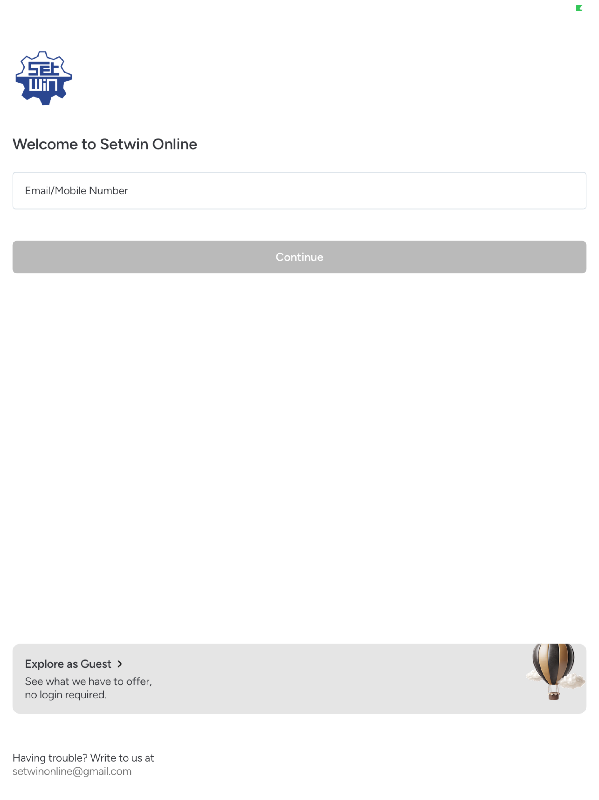 SETWIN ONLINE