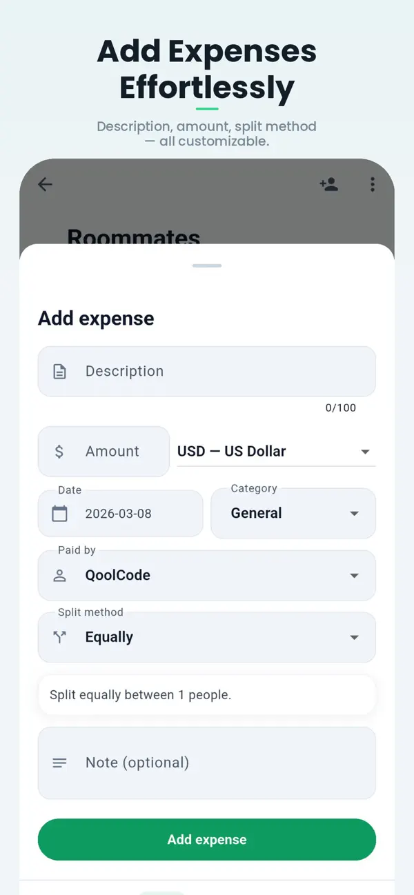 #2. QoolSplit (iOS) Bởi: Sinthujan Rajadurai