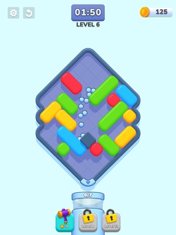 Diagonal Balls iPad screenshot