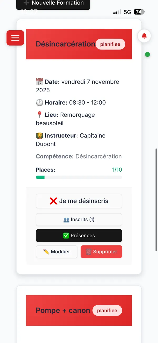 #5. ProFireManager (iOS) بواسطة: Guillaume Dubeau
