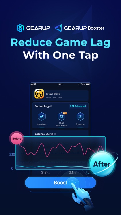 GearUP: Lower Lag Game Booster