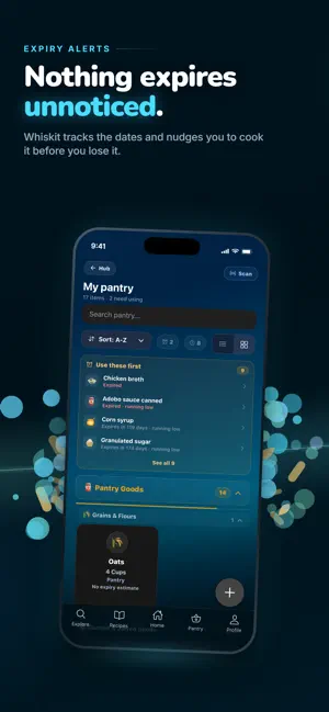 Whiskit: Pantry to Recipes screenshot 4
