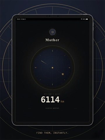 Dad Finder iPad screenshot
