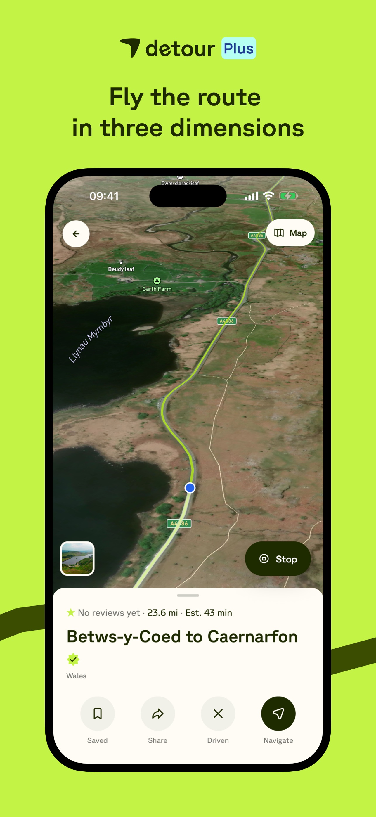Screenshot 3 of Detour: Driving Routes