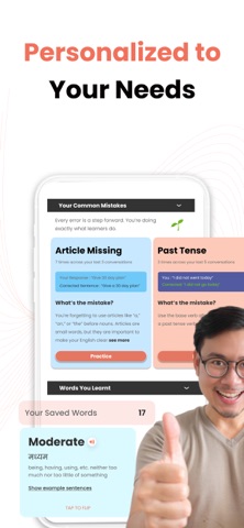 Sparky AI: Speak English Well screenshot