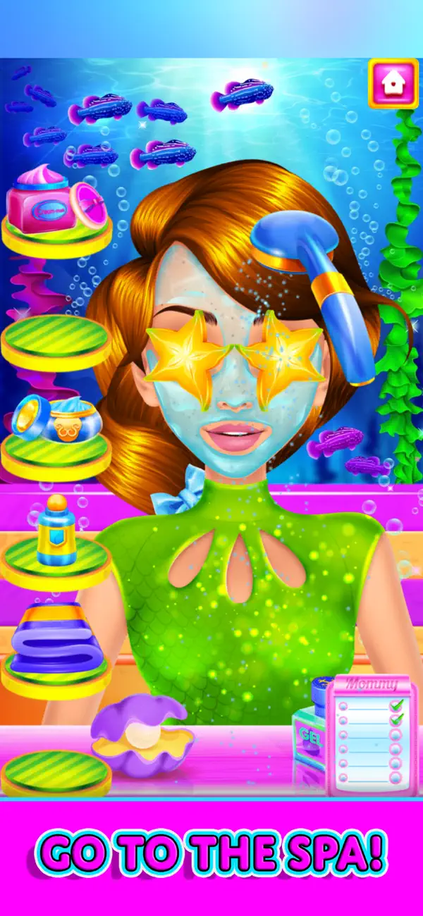Screenshot #2 pour Mommy Beauty Salon Simulator