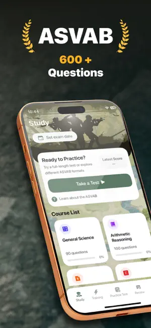 ASVAB Practice & Prep 2026 screenshot 1
