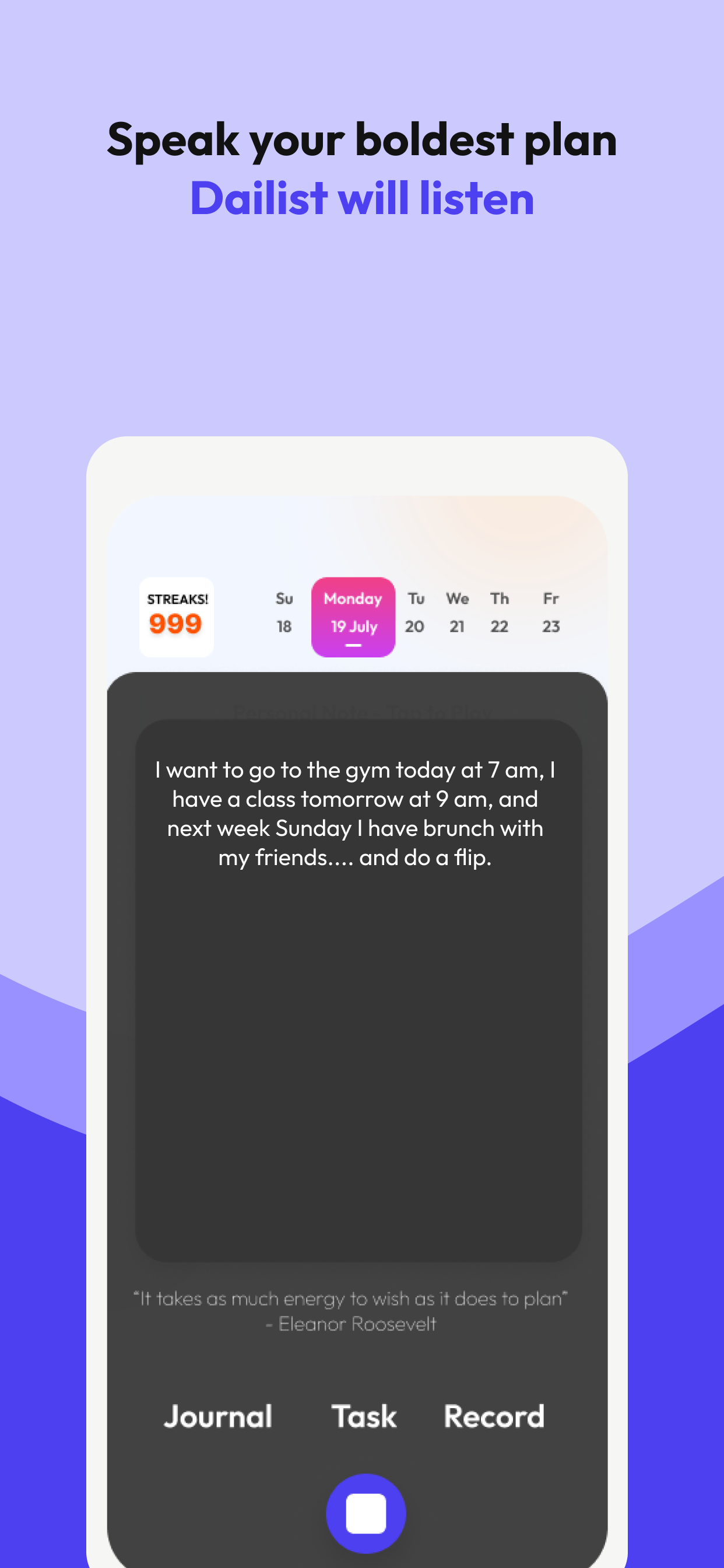 Dailist screenshot 3