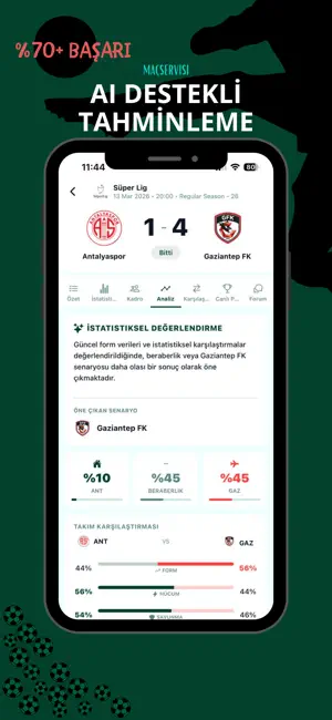 Macservisi - Live Scores screenshot 2