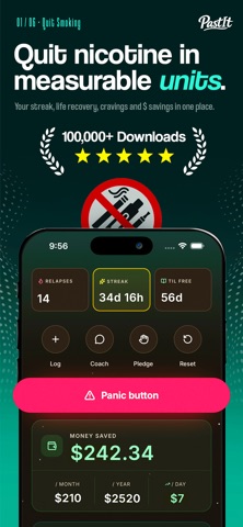 PastIt – Quit Vaping & Smoking screenshot