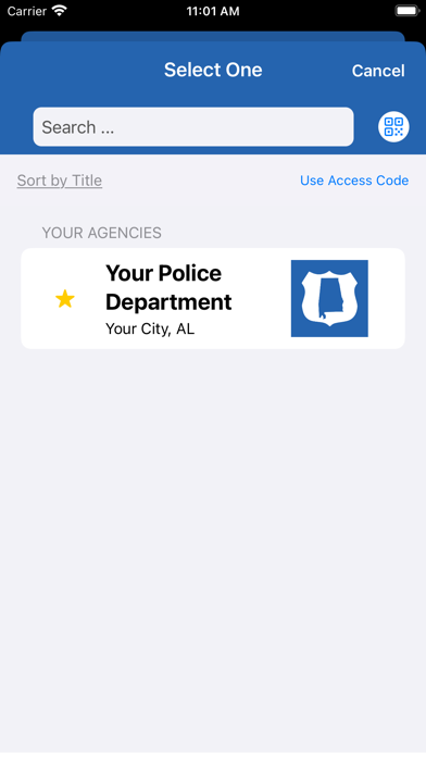 Alabama Police Connect Screenshot