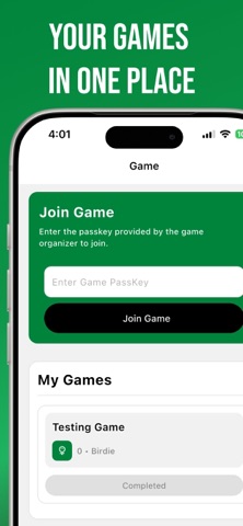 Roost Golf iPhone screenshot