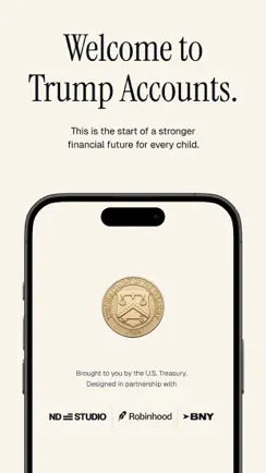 Trump Accounts: Official App iPhone image 1