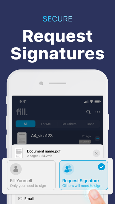 Screenshot #3 pour Remplir Document & PDF Editor