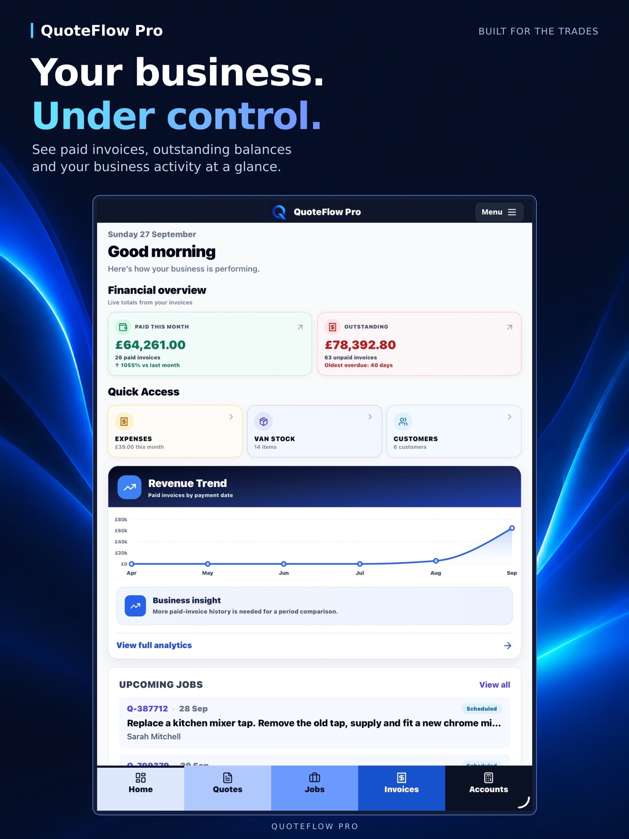 Screenshot 12 of QuoteFlow Pro