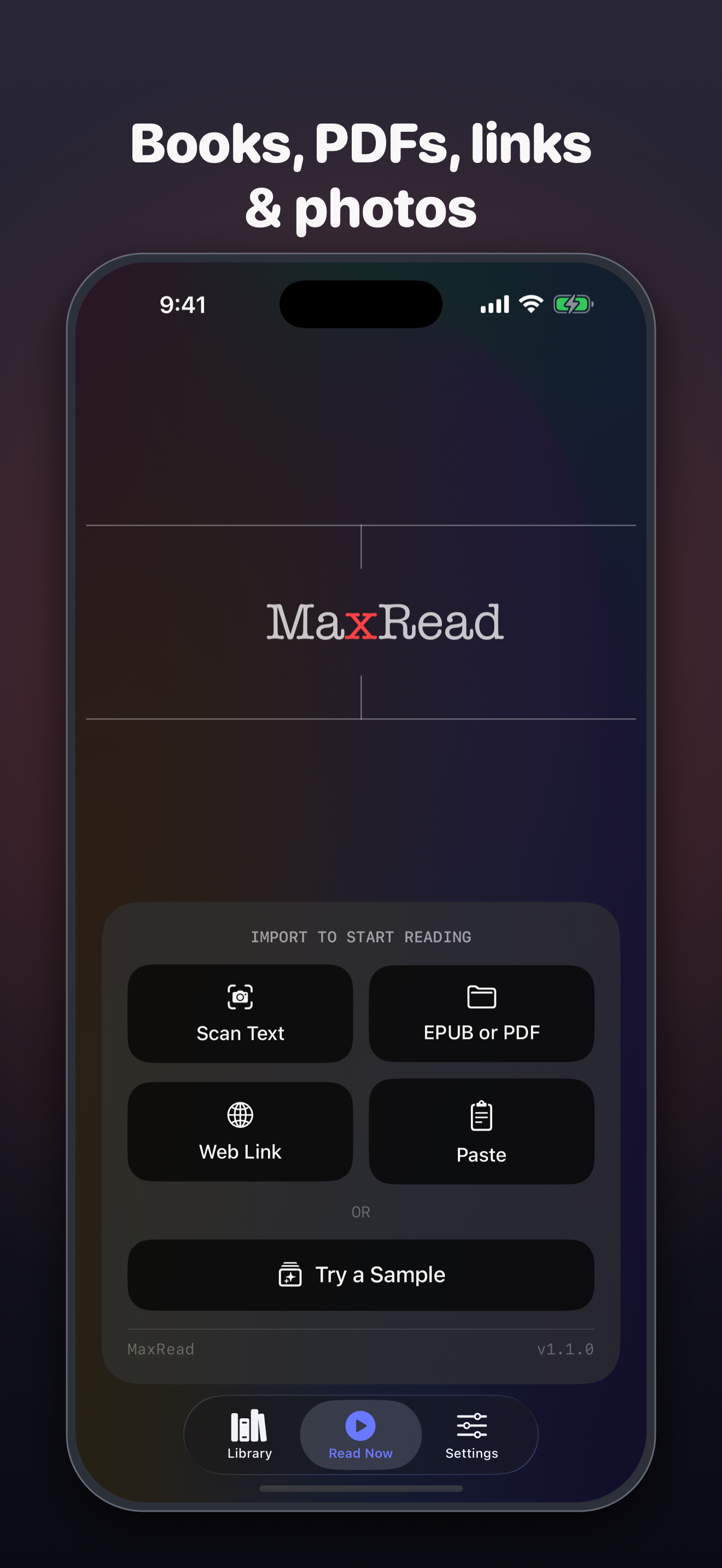 Max Read - Read Faster screenshot 4