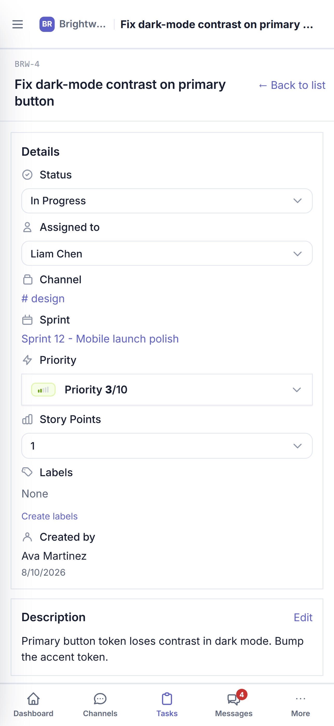 Screenshot 7 of TeamLayer - Team Chat & Tasks