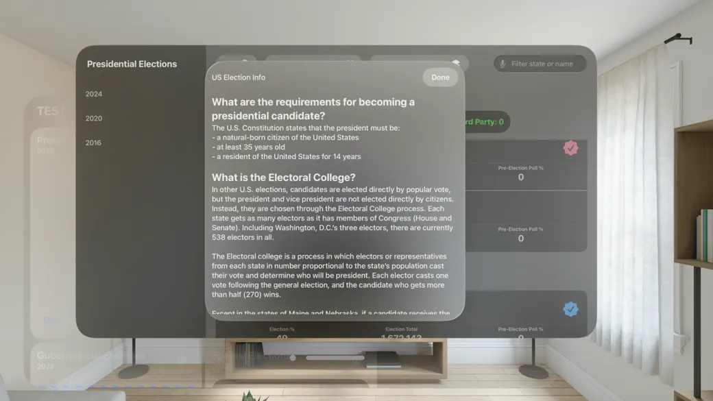 #4. Election Night (iOS) De: Clint Bagwell Consulting