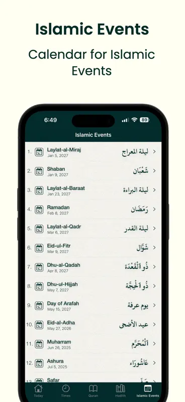 Prayer Times Qibla Compass Pro screenshot 6 of 10