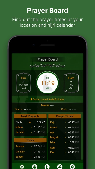 Prayer Times - Qibla Compass Screenshot