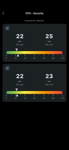 Copenhagen Airport Flight Info iPhone screenshot