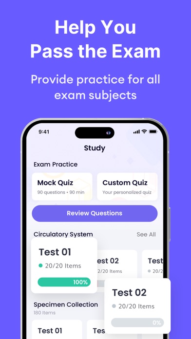 ASCP PBT Exam Prep 2024 Screenshot