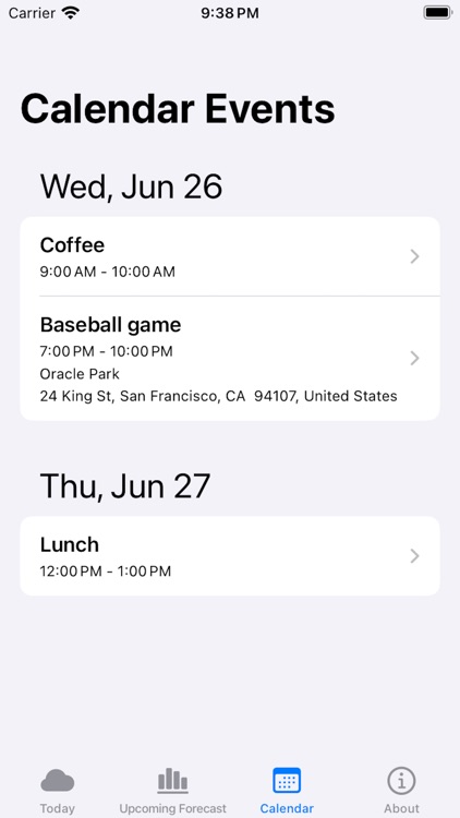 SkyDroplet: Weather Forecast